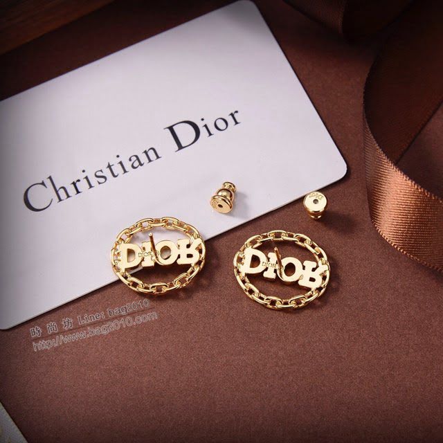 Dior飾品 2021新款DIOR迪奧字母耳釘耳環  zgd1404